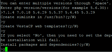 VestaCP, несколько версий php или мульти php на Debian и Ubuntu